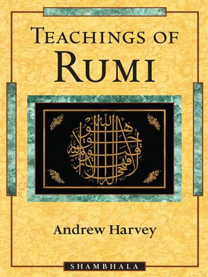 cover image of Teachings of Rumi